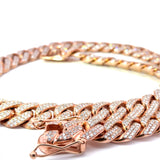 Diamond encrusted Cuban link chain