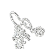 Diamond Name pendant