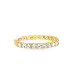 Lab Diamond 3/4 Eternity band Ring