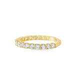 Lab Diamond 3/4 Eternity band Ring