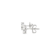 Lab Diamond clover Stud Earrings