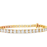4mm Lab Diamond tennis Bracelet (made to order)