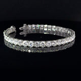 4mm Lab Diamond tennis Bracelet (made to order)