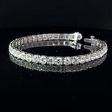 4mm Lab Diamond tennis Bracelet (made to order)