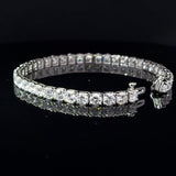 4mm Lab Diamond tennis Bracelet (made to order)