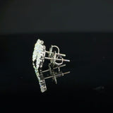 Lab Diamond Cluster Earring