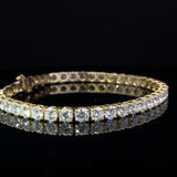 4mm Lab Diamond tennis Bracelet (made to order)